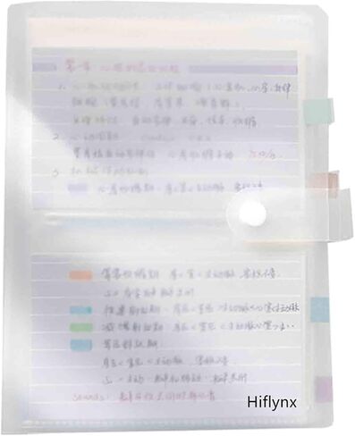 3 × 5 "منظم Card Card Card ، Hiflynx 40 Goiles Hand 160 بطاقة ، حامل بطاقة 3x5 المحمولة للطلاب مكتب المعلمين ، البطاقات الفلاش والاستلام. in Saudi Arabia