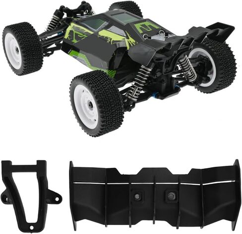 RC Car Wing Body Spoiler, 113x50mm Lightweight PA RC Vehicle Spoilers Tail Rear Wing Accessories for SCY16101 16102 16201 1/16 Car Model in Saudi Arabia