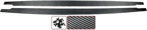 MP Style Side Skirt Compatible for BMW E90 E92 E93 M3 2005-2013 Carbon Print Extension Panel Splitters Diffuser Bodykits(Carbon Look) in Kuwait