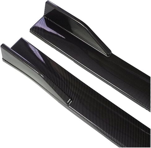 2PCS SAND SIDE VARTS Universal 86cm ألواح الحماية اليمنى اليمنى المضادة لمكافحة التوافق مع شفة الصدمات الجانبية الجانبية (ألياف الكربون) in Kuwait