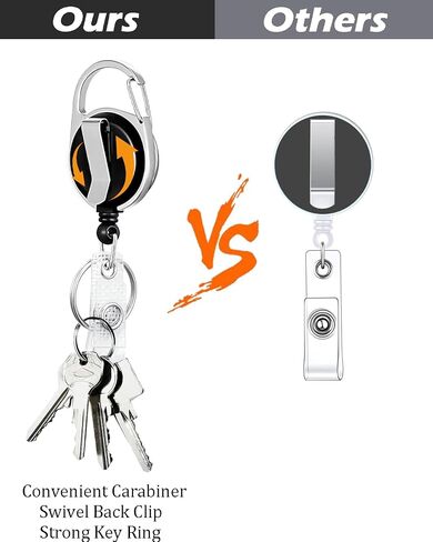 Heavy Duty ID Badge Holder with Retractable Badge Reel Clip, Breakaway Lanyards, Vertical ID Card Holder for Nurses, Doctors, Teachers, Women, Men - Cool Soccer in Saudi Arabia