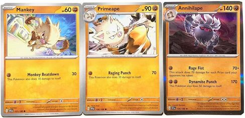 Annihilape 109/198 - Scarlet & Violet - Pokemon Evolution 3 Card Set in Saudi Arabia