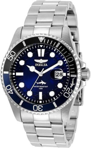 Invicta Pro Diver Men 43mm Stainless Steel Blue dial Quartz, 30807 in Saudi Arabia