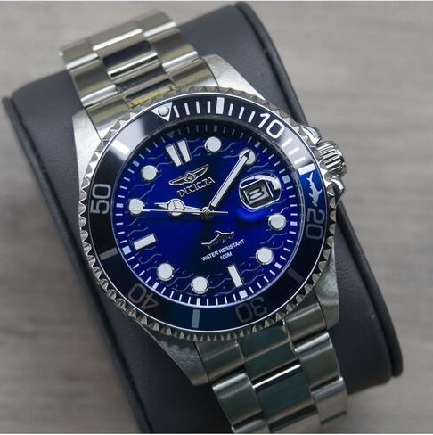 Invicta Pro Diver Men 43mm Stainless Steel Blue dial Quartz, 30807 in Saudi Arabia