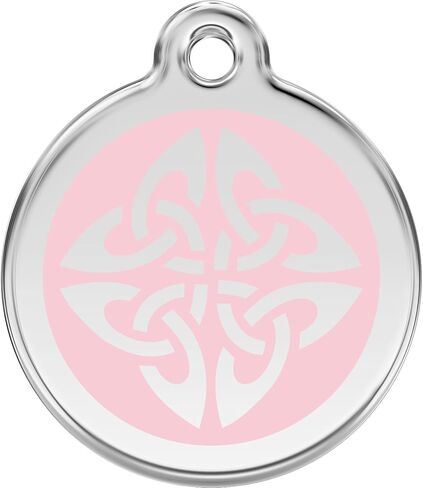 Red Dingo Personalized Tribal Arrows Pet ID Dog Tag (Medium Dark Blue) in Saudi Arabia