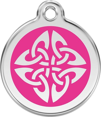 Red Dingo Personalized Tribal Arrows Pet ID Dog Tag (Medium Dark Blue) in Saudi Arabia