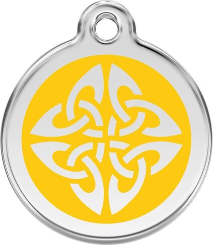 Red Dingo Personalized Tribal Arrows Pet ID Dog Tag (Medium Dark Blue) in Saudi Arabia