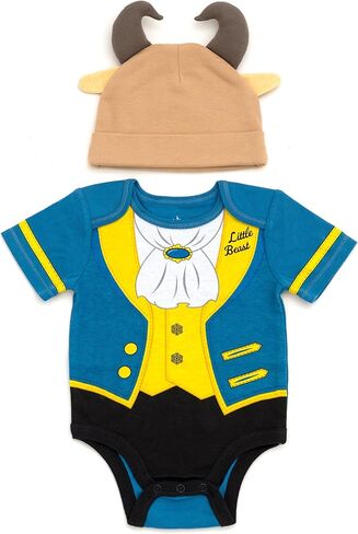 Disney Pixar Toy Story Woody Newborn Baby Boys Cosplay Bodysuit Hat and Bandana Bib 3 Piece Set 0-3 Months in Saudi Arabia