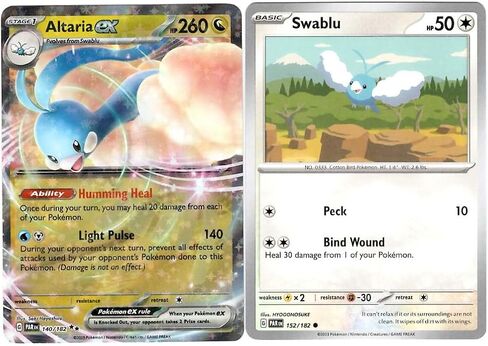 Altaria ex - 140/182 - Paradox Rift - Double Rare- Pokemon Card Lot in Saudi Arabia