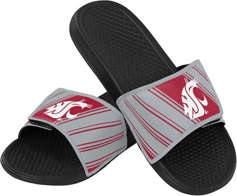 FOCO Rutgers Scarlet Knights NCAA Mens Legacy Sport Slide - M in Kuwait