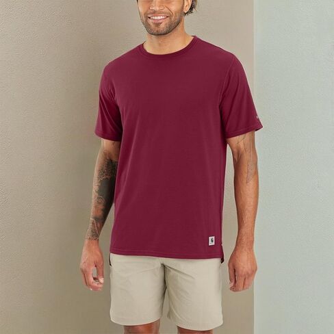 Carhartt Men's Big & Tall Lwd Relaxed Fit Short-Sleeve T-Shirt in Saudi Arabia
