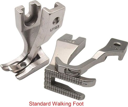 CKPSMS Brand- 1SET#U192+U193 Standard Walking Foot Set for JUKI DU-1181 DU-141 Consew 205RB Typical GC6-6+ in Saudi Arabia