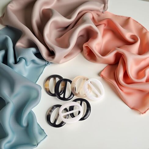 6 pcs tirt clips buckles ، 5cm ، راتنجات الأزياء ، مقاطع قميص بسيطة رواتب قميص رواتب مشبكات الأنيقة الأنيقة شرائح الشرائح المقفلات العنق in Saudi Arabia
