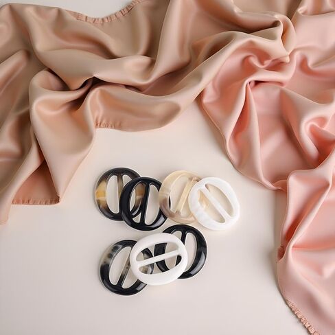 6 pcs tirt clips buckles ، 5cm ، راتنجات الأزياء ، مقاطع قميص بسيطة رواتب قميص رواتب مشبكات الأنيقة الأنيقة شرائح الشرائح المقفلات العنق in Saudi Arabia