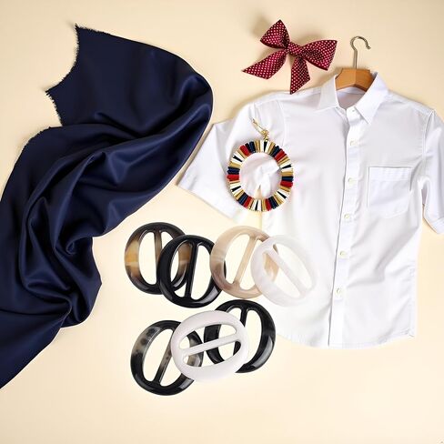 6 pcs tirt clips buckles ، 5cm ، راتنجات الأزياء ، مقاطع قميص بسيطة رواتب قميص رواتب مشبكات الأنيقة الأنيقة شرائح الشرائح المقفلات العنق in Saudi Arabia