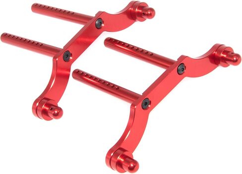 جبل ما بعد جبل متوافق مع HPI 1/8 Savage Upgrade 85060 RC Car Aluminy Aluminium Post Post Post (Dark Blue) in Kuwait