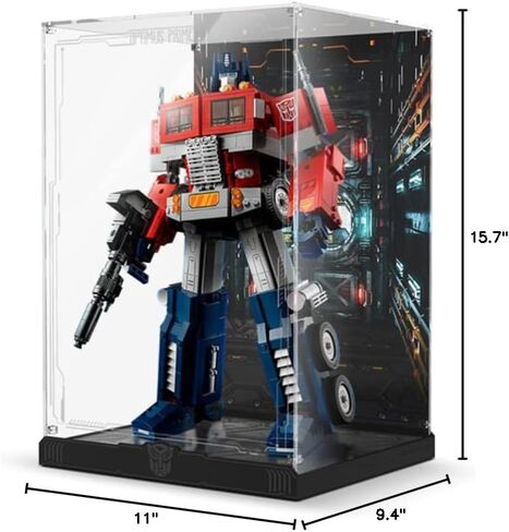 علبة عرض LEGO Optimus Prime 10302 ، مربع عرض أكريليك 3 مم لـ LEGO 10302 (لم يتم تضمين مجموعة طراز) in Kuwait