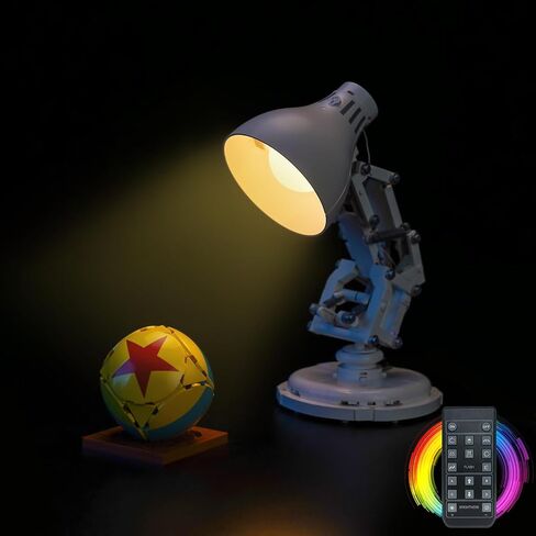 LED Lighting Compatible with Lego Pixar Luxo Jr. 21357，Light Kit Compatible with Lego Disney 21357,NOT Included The Model Set JUST Lights RC Version in Saudi Arabia
