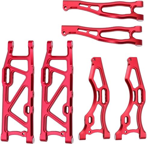 ذراع التعليق الأمامي من ألومنيوم وذراع التعليق الخلفي جزء من Arrma 1/8 Kraton Outcast Talion 6S BLX (أحمر) in Kuwait