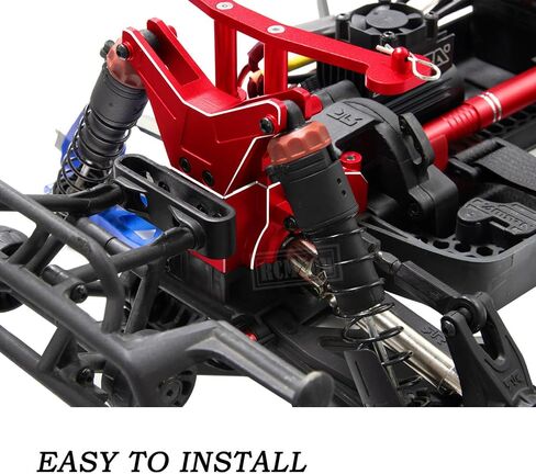 Aluminum Front Rear Upper Gearbox Covers and Shock Tower Upgrades Part for 1/10 Big Rock Senton Granite 3S/ 1/8 Typhon 3S,AR320399,Navy Blue in Saudi Arabia