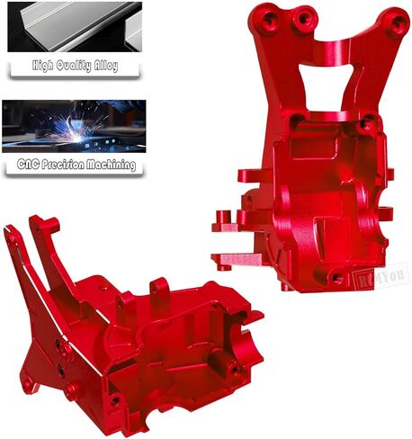 Aluminum Front Rear Upper Gearbox Covers and Shock Tower Upgrades Part for 1/10 Big Rock Senton Granite 3S/ 1/8 Typhon 3S,AR320399,Navy Blue in Saudi Arabia