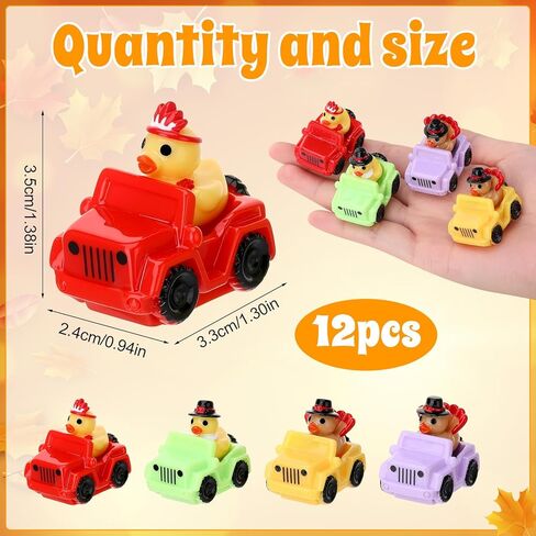 12 جهاز كمبيوتر عيد الشكر لبطات الجيب ، وبطات الراتنجات المصغرة للبط في الحفلات التي تتوافق مع جيب للسيارة ، ومقتنيات التقاليد ، والأنشطة الاجتماعية ، والهدايا المزحة in Kuwait