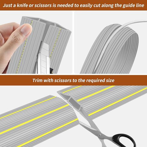 غطاء حماية للكابلات الأرضية بطول 2 متر، لون اسود in Kuwait