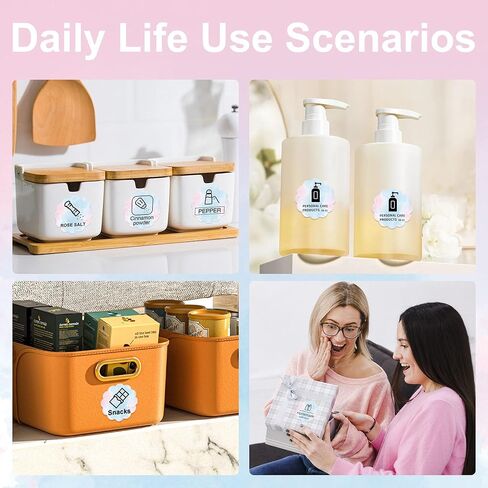 2" White Thermal Circle Sticker Labels, Self-Adhesive Round Direct Thermal Labels, Multi-Purpose Printer for DIY Barcode, Address, Name Tags 750/1 Roll White, Not for M100 in Kuwait