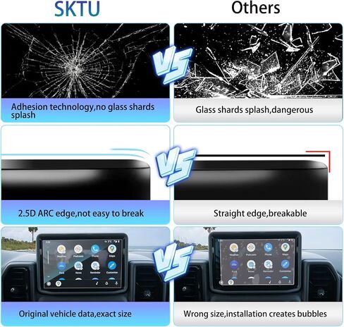Update SKTU for 2022 2023 2024 Chevrolet Silverado Screen Protector for 2022 2023 2024 Chevy Silverado 13.4" Screen 2022 2023 2024 Chevy Silverado Pickup Truck LT, RST, LT Trail Boss, LTZ, ZR2, High Country Screen Protector for 2022 2023 2024 Chevrolet Si in Saudi Arabia