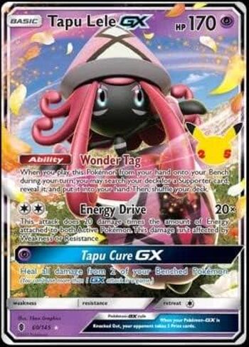 Pokemon - Tapu Lele GX - 60/145 - CELESS CLASSION COLLECTION in Saudi Arabia