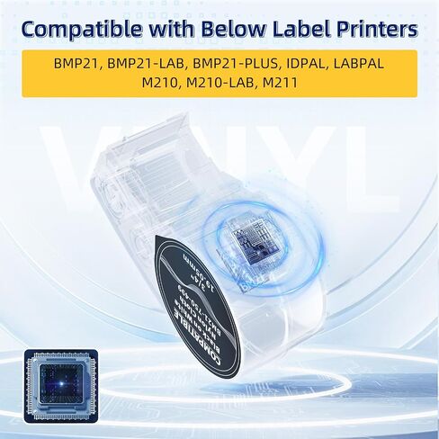 Replace for M21-750-499 3/4 Inch Nylon Cloth Label Tape, Compatible with M210, M211, BMP21-PLUS, BMP21-LAB Label Printer, 0.75" Width for Wire/Cable Marking, High Adhesion, 2-Pack in Kuwait
