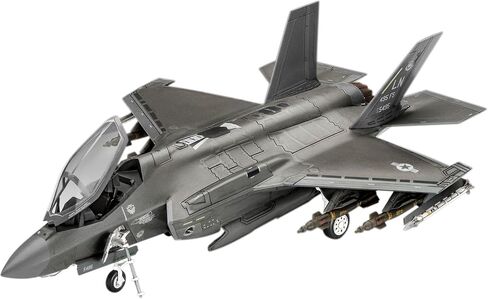 Revell 03799 Lockheed Martin F-35A Fighter Aircraft 1:72 Scale Unbuilt/غير مصممة in Saudi Arabia