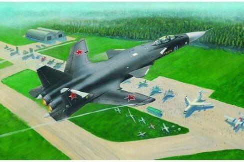 Trumpeter 1/144 Sukhoi SU47 Berkut Soviet Fighter in Saudi Arabia