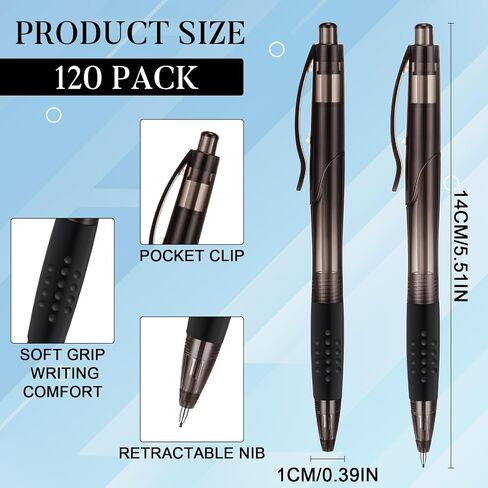 240 PCS 0.7mm أقلام الرصاص مجموعة كبيرة تشمل 120 قلم رصاص ميكانيكي سوداء 120 HB تعبئة الرسائل الفنية للمكاتب الفنية الفصل الدراسي كتابة اللوازم رسم رسم in Saudi Arabia