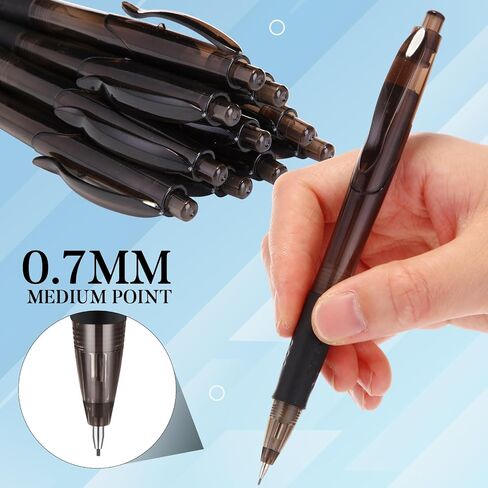 240 PCS 0.7mm أقلام الرصاص مجموعة كبيرة تشمل 120 قلم رصاص ميكانيكي سوداء 120 HB تعبئة الرسائل الفنية للمكاتب الفنية الفصل الدراسي كتابة اللوازم رسم رسم in Saudi Arabia
