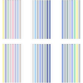 BAYTORY 960Pcs Transparent Highlighter Tape Reusable, Clear Sticky Tabs for Annotating Books, Long Highlighting Strips Page Markers Index Tabs, Sticky Notes Aesthetic Office School Supplies