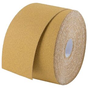 PSA Sandpaper Roll 80 Grit 2-3/4in x 20 Yards Self Adhesive Sticky Back Longboard Sand Paper Continuous Roll,Sand Sheets Roll for Woodworking, Auto Body, Air File Sander and Hand Sanding Blocks
