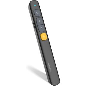 NORWII N29 Wireless Presenter with 300 FT Long Range, 2.4GHz Presentation Clicker for Presentation Remote Powerpoint Clicker Slide Advancer Supports Hyperlink/Volume/Mac/Key-Customized