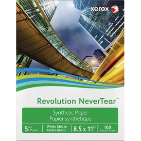 Xerox Revolution Laser Print Synthetic Paper, White