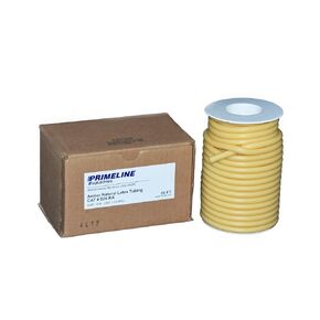 Natural Rubber Latex Tubing - 3/16" ID x 1/16" Wall Amber - 50 Foot Reel