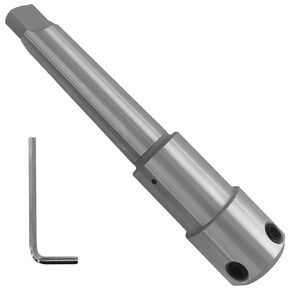 S&F STEAD & FAST Annular Cutter Arbor, Morse Taper MT3 to 3/4 Inch Weldon Shank, Annular Cutter Adapter Used on Drill Press for Annular Cutters