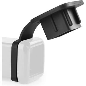 2 Inch Trailer Hitch Cover Plug Cap Insert - Soft and Sturdy Rubber - Protects Hitch Tube - Easy to Install - Universal Fit by Automajor