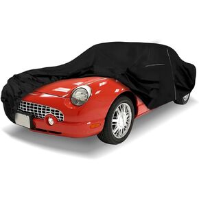 Waterproof Car Cover Replace for Ford Thunderbird 2002-2005, 210T All Weather Classic Car Covers with Zipper Door & Lock for Snow Rain Protection