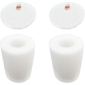 Filter Replacements Compatible with Shark Navigator Lift-Away vacuum NV350 NV351 NV352 NV357 UV540,Deluxe NV360 UV440,Professional NV355 NV370 NV391,2-Sets Foam & Felt,Replace Part # XFF350 & # XHF350
