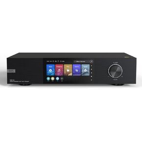 Eversolo DMP-A6 Gen 2 Hi-Fi Music Streamer, Wireles Audio Player, Digital Music Streamer, DAC, Music Service&Streaming, DSD512, EOS Audio Engineer,PCM768kHz/32Bit Bluetooth 5.0, Exclusive App