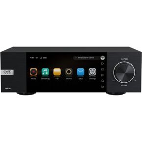 Eversolo DMP-A8 Music Streamer، DAP، DAC، Preamp، 4GDDR4 +64GeMMC AK4191EQ+AK4499EX، مدخل ARC، مخرج IIS، عدادات الأشعة فوق البنفسجية، الطيف، EQ البارامترية، كسب تناظري Pre AMP+10dB، DSD512 PCM768 كيلو هرتز/32 بت