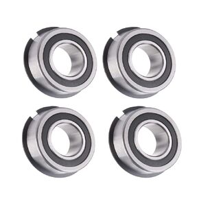 Donepart 1" ID x 2" OD Bearing Garage Door Torsion Spring Center Bearings Deep Groove Ball Bearings with Snap Ring, 2 Pcs