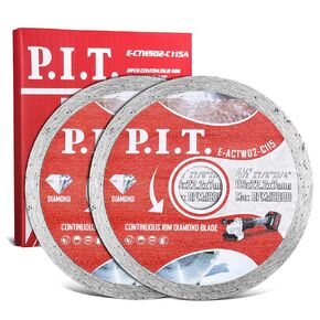 4-1/2 Turbo Diamond Saw Blade,Dry/Wet Cutting for Granite, Stone, Masonry, Terrazzo, Marble, Concrete,Tile - 7/8 Inch Arbor Angle Grinder Cut Off Wheel- Diamond -115 mm (3 Piece)
