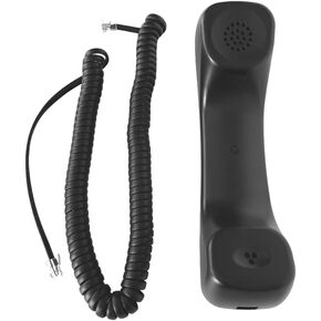 The VoIP Lounge Replacement Handset Receiver with Curly Cord for Grandstream GXP21XX & GXP162X Series IP Phone