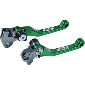 Motorcycle CNC Foldable Clutch Brake Lever Pivot Handle for KX65 2000-2022 KX85 2001-2022 KX100 2001-2021 KX125 2000-2005 KX250 2000-2004